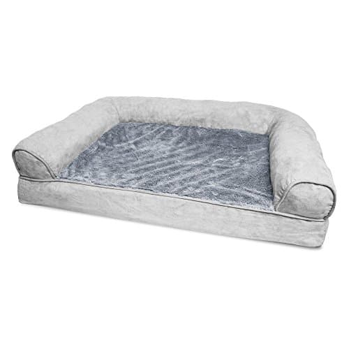 Furhaven Orthopedic Dog Bed with Bolster