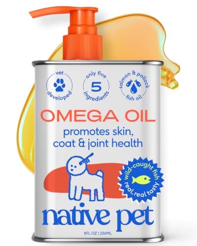 Native Pet Omega-3 Wild Alaskan Salmon Oil