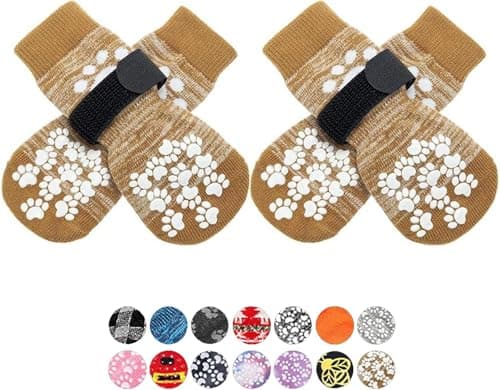 EXPAWLORER Anti-Slip Dog Socks